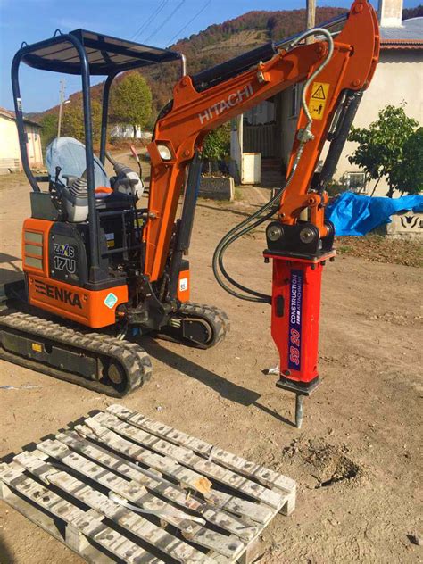 cutting attachments for mini excavator|mini excavator with breaker attachment pictures.